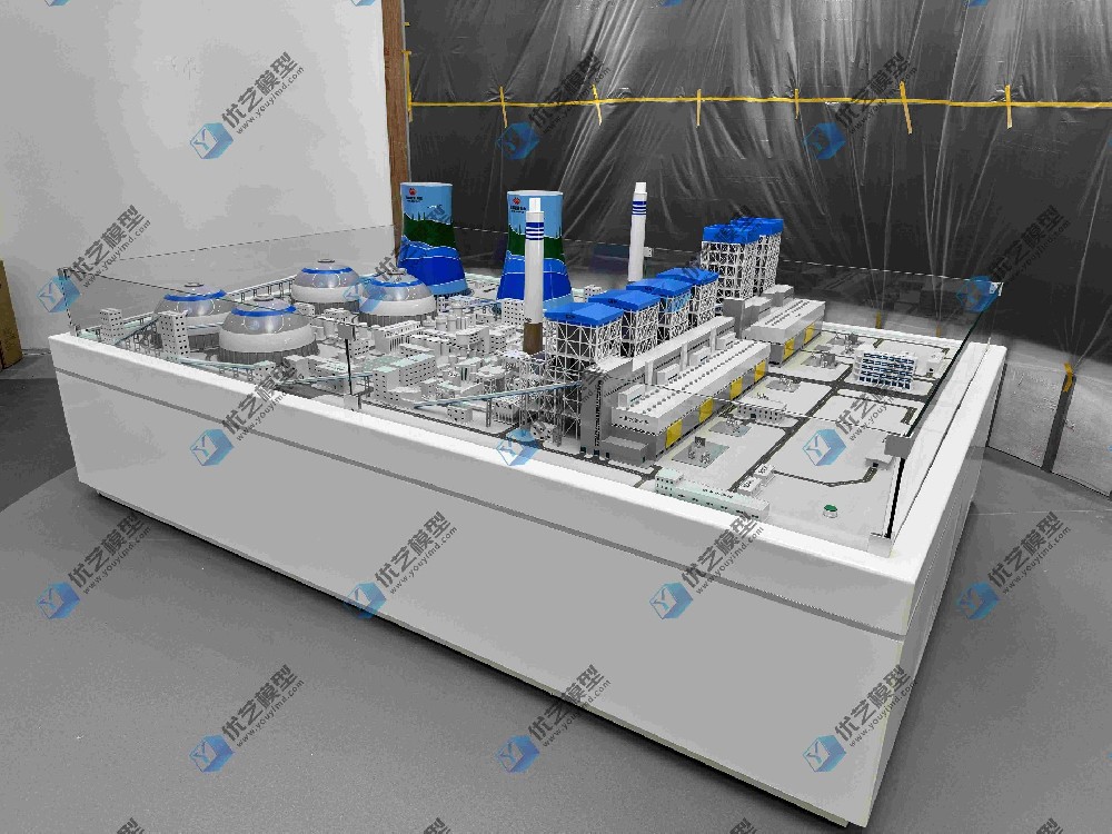 湖南省優(yōu)藝模型——火電廠沙盤模型、電廠仿真模型