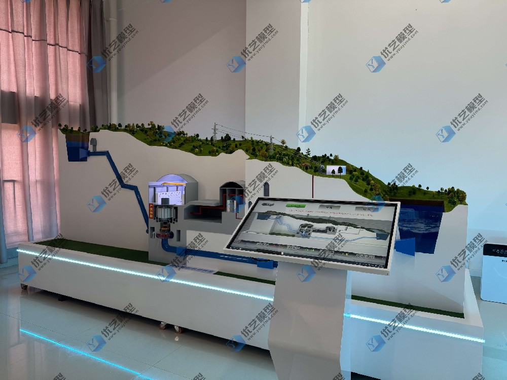 抽水蓄能水電站場景動(dòng)態(tài)仿真模型